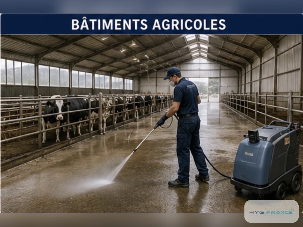 Nettoyage de bâtiments agricoles à Lille