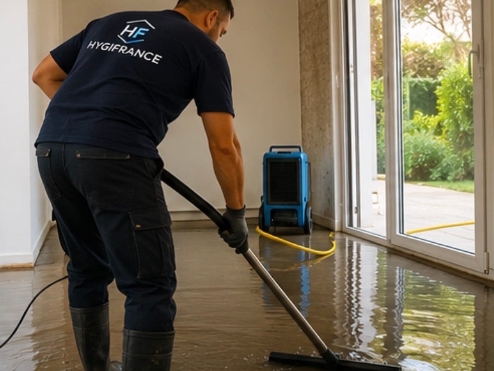 Nettoyage après dégât des eaux à Lille