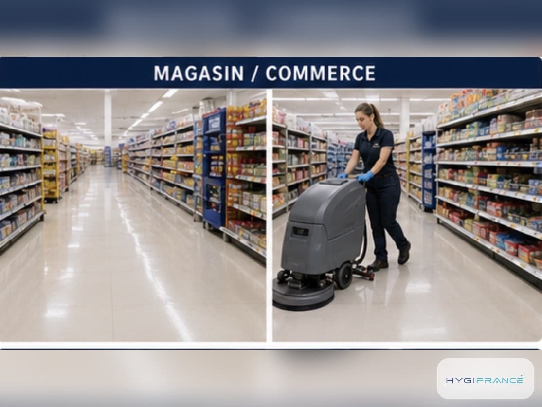 Nettoyage de magasins et commerces à Lille