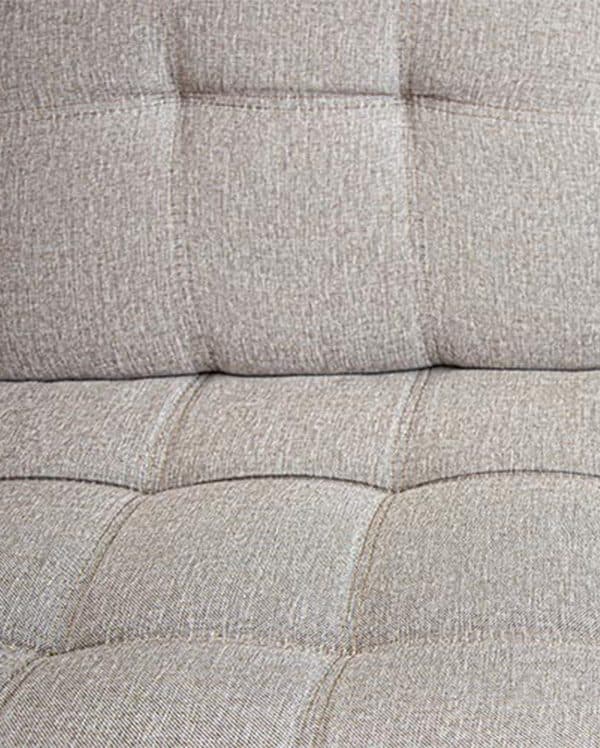 Canapé détaché après nettoyage textile